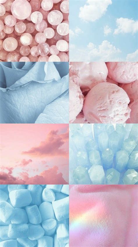 Aesthetic Blue Pink Wallpapers Top Free Aesthetic Blue