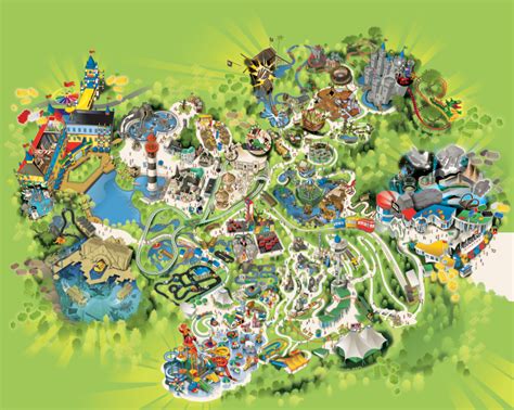 Visual Maps Legoland Windsor Park Map