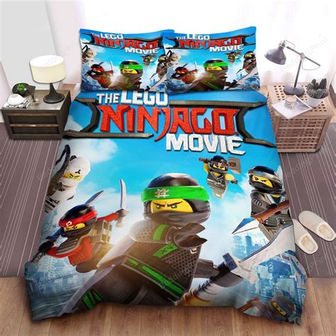 The Lego Ninjago Movie Poster Bed Sheets Duvet Cover Bedding Sets