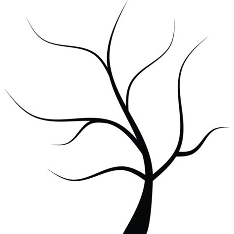 Outlines Of Trees Free Download Clip Art Free Clip Art On
