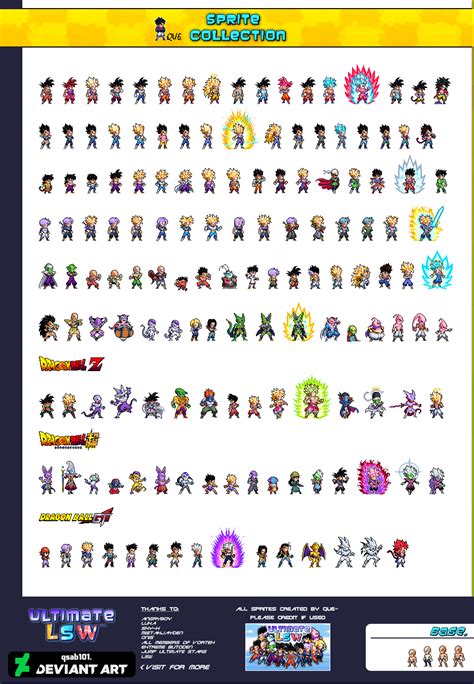 Ultimate Lsw Sprite Collection By Qsab101 On Deviantart