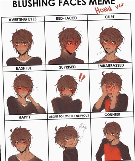Anime Face Expressions Blushing Anime Faces Expressions Blushing Anime Blushing Face