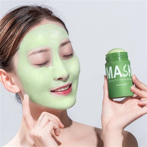 40g Green Tea Matcha Clay Mask Deep Cleansing Skin Care Mud Mask