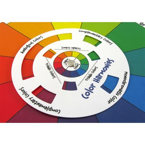 American Educational Crystal Student Color Wheel Desk Ref Arts
