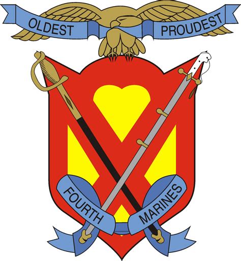 4th Marine Regiment Logo Clipart Full Size Clipart 408320 Pinclipart
