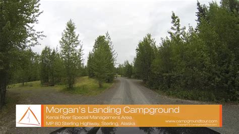 Morgans Landing Campground Sterling Highway Sterling Alaska Youtube