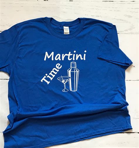 Martini Time T Shirt Martini Lovers T