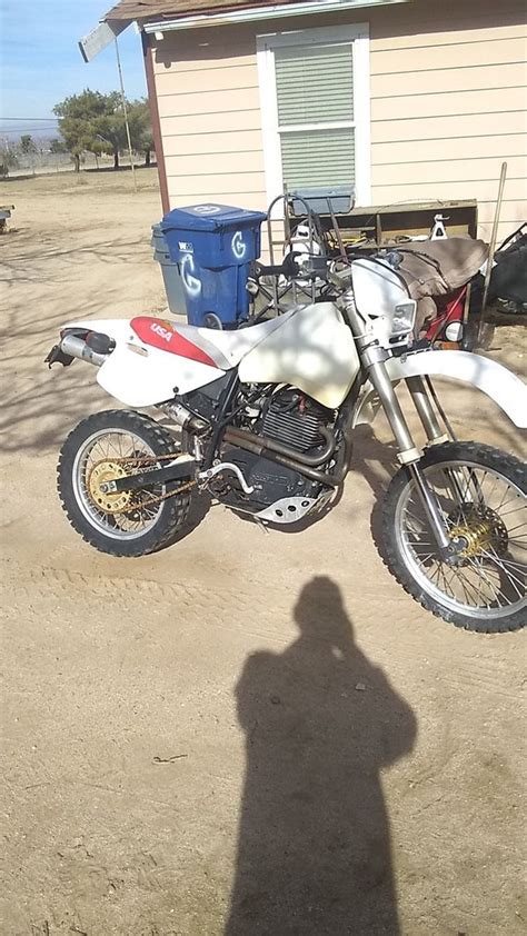 Put a new agm battery in it, drain the old gas by removing the rubber hose on the front of the tanks tank to tank. ATK USA 94 model year 490 DS ES dual sport electric start rare bike, limited production numbers ...