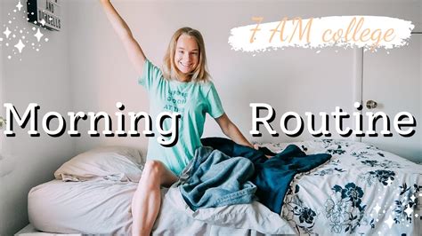 My 2020 College Morning Routine Youtube