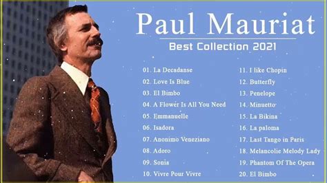 Paul Mauriat Mejores éxitos instrumentales mundiales Paul Mauriat