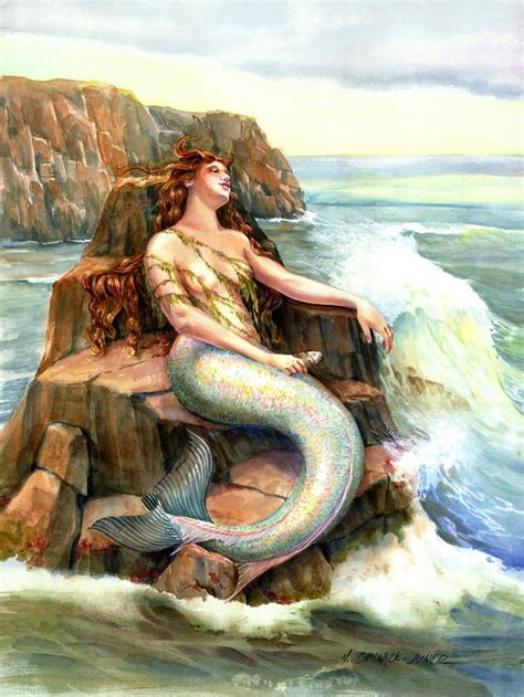 Yemanja By Marguerite Chadwick Juner Vintage Mermaid Mermaid Pictures Mermaids And Mermen