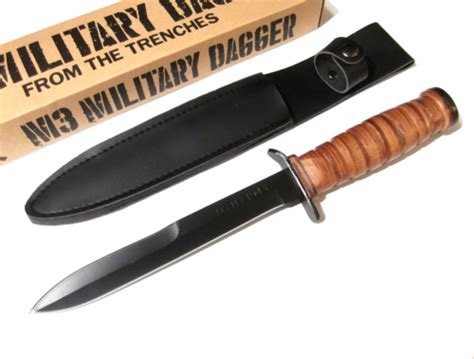 Budk Bk2235 M3 Military Dagger Trench Knife Replica 11 58 Overall New