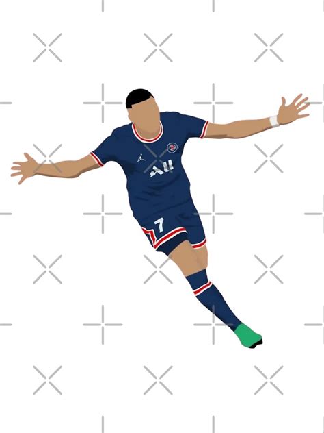 mbappe goal celebration poster for sale by bruno baldwin redbubble