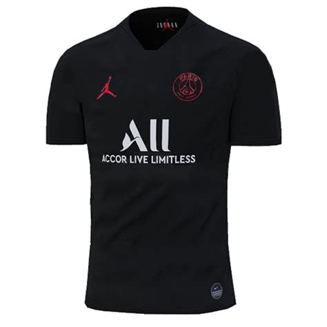 PSG 201920 AJ Black Goalkeeper Soccer Jersey Shirt  Soccer777