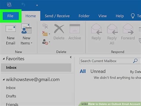 How To Setup And Delete E Mail Account In Outlook 2010 Images And