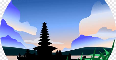 Bedugul Bali Raster Graphics Cartoon Indonesia Png Pngegg