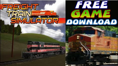 Freight Train Simulator Free Game Download Pc Hd Youtube