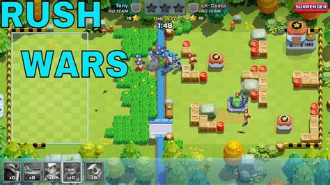 New Supercell Game Rush Wars Android Gameplay First Look Youtube