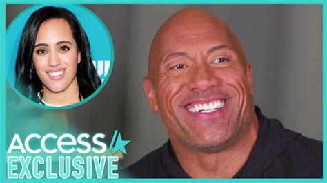 dwayne johnson teases that daughter simone is already a badass in the wrestling ring access