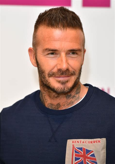 David Beckham At London Fashion Week Mens 2018 Popsugar Celebrity