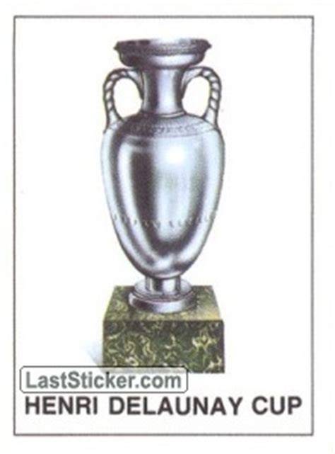 The super cup trophy the champions trophy cup nice gift for soccer souvenirs award. Sticker 23: EURO CUP TROPHY - Panini UEFA Euro Italy 1980 ...
