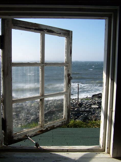 A Window To My Soul Or From The Cottage In Maine Window View