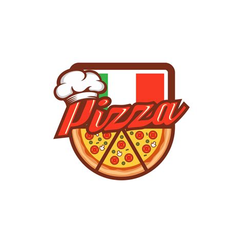 Pizza Logo Design Template Vector Illustration 7944194 Vector Art At