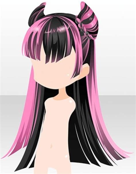 Untitled Anime Hair Chibi Hair Cute Kawaii Drawings
