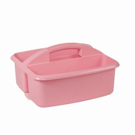 Caddies Stores Utility Caddy Large Pink Supplies Bucket By Romanoff