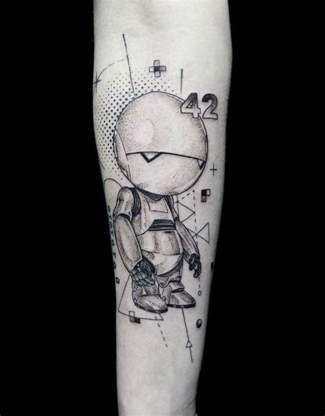42 Emrah Ozhan Tattoos That Are Out Of This World Robot Tattoo