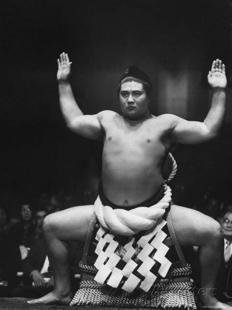 Bill Ray Grand Champion Sumo Wrestler Taiho Performing Ring Ceremony