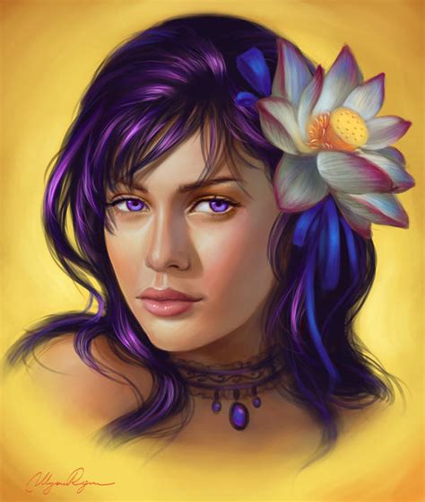 Commission Lotus By Selenada On Deviantart