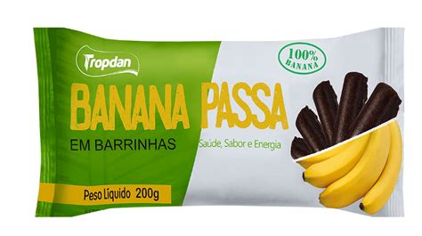 Banana Passa Tropdan 200g Rika Distribuidora