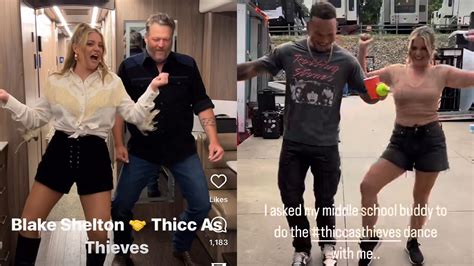 Kane Brown And Blake Shelton Show Off Their Hilarious Dance Moves With Lauren Alaina’s ‘thicc As