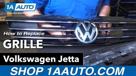 How To Replace Front Grille 11 18 Volkswagen Jetta YouTube