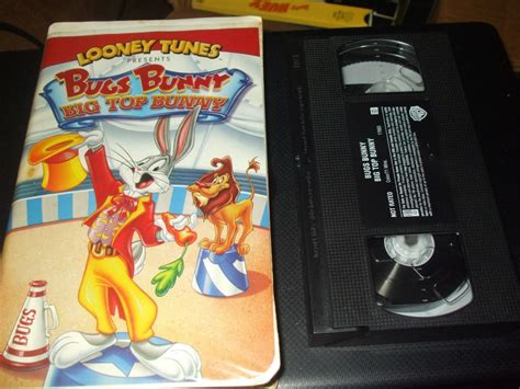 Bugs Bunny Big Top Bunny Vhs 1999 Clam Shell