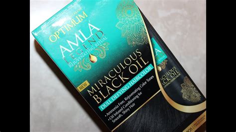 Simply because you know what goes into it. Optimum AMLA Legend Miraculous Black Oil Dull Defying ...