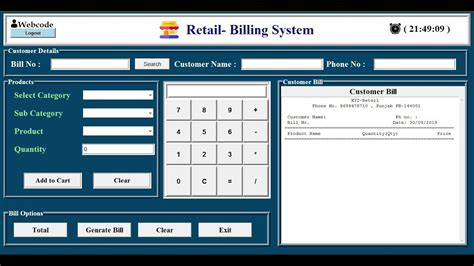Simple Inventory System In Python With Source Code Projects Billing