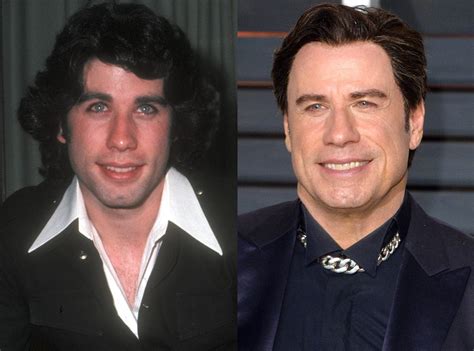 John Travolta Then And Now