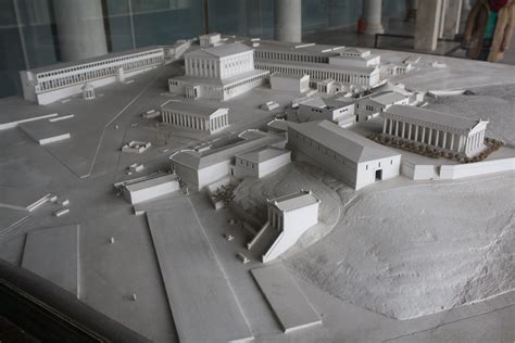 Model Of The Agora Of Athens Illustration Ancient History Encyclopedia