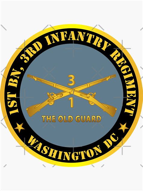 Army 1st Bn 3rd Infantry Regiment Washington Dc The Old Guard W