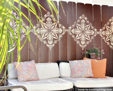 Large Diy Tile Stencils For Painting Walls And Floors Royal Design