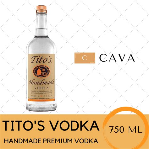 tito s vodka handmade premium vodka 750ml lazada ph