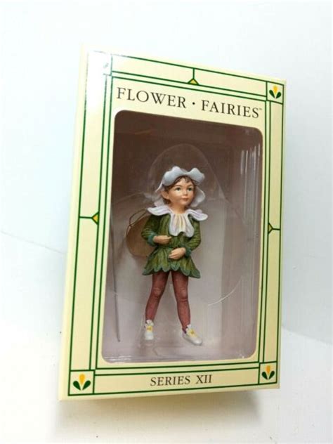 Winter Aconite Flower Fairy Boy Figurine W Base Cicely Mary Barker