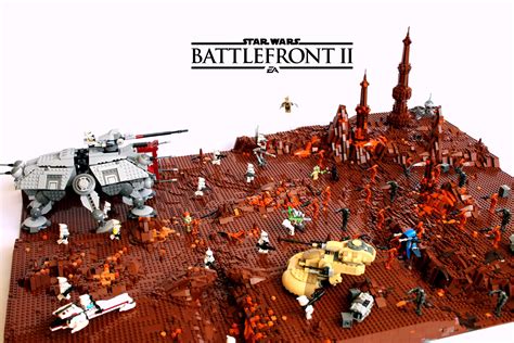 My Battlefront 2 Geonosis Inspired Lego Build I Tried To Recreate The