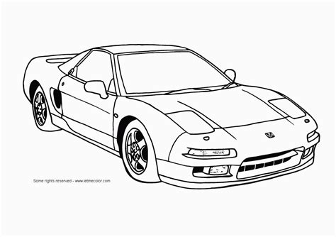 You might have loved to drive for hours in a exhilarating game a car of your choice to perform dynamic missions and chased in cities with incredible scenery, coloring these cars might remind you these epic moments and allow. Honda coloring pages download and print for free