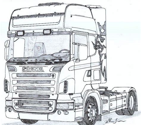 Omalovanky Scania