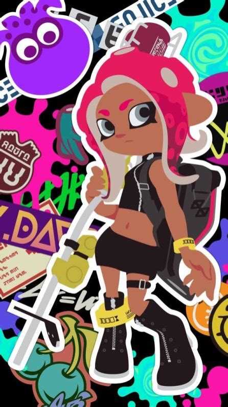 Check Out The New Splatoon Octoling Wallpapers For Your Smartphone NintendoSoup
