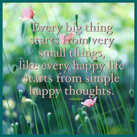 Happy Thoughts For Today Start Your Day Today With Happy Thoughts