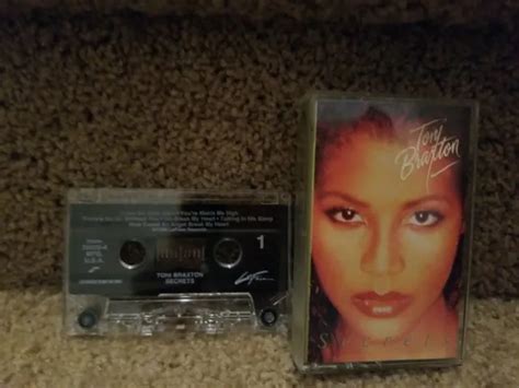Toni Braxton Secrets Cassette Tape Randb Vintage 1996 Laface Records 6